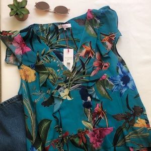 Parker floral top - medium